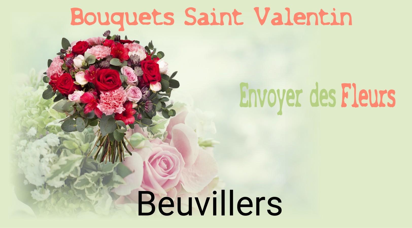 Roses de Saint-Valentin livrées à Beuvillers